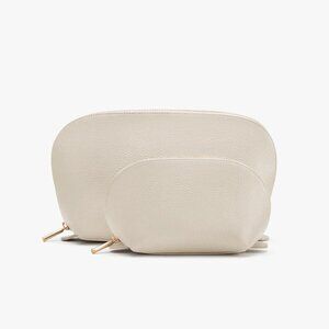 NWOT Cuyana Travel Kit Set - Ecru